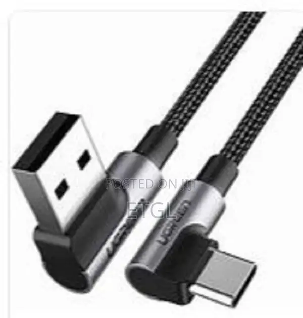 ,UGREEN Right Angle USB-C to USB-C Link Cable 5m (Black) - U