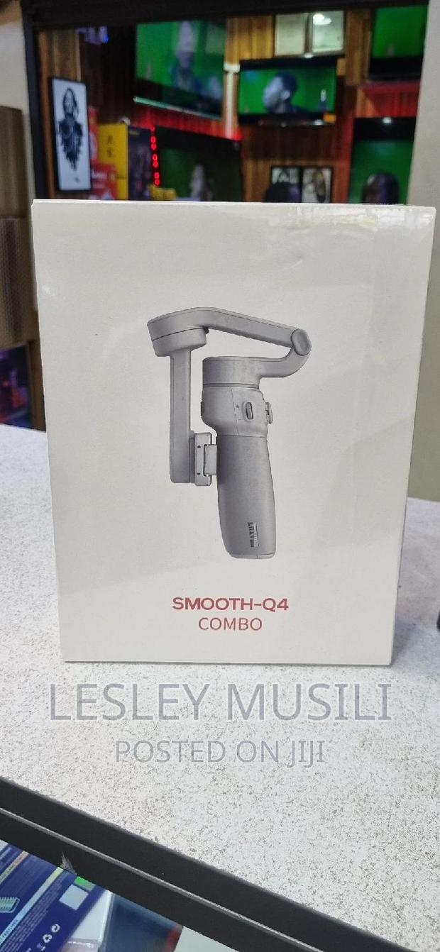 ZHIYUN Smooth Q4 Combo Gimbal Stabilizer, 3-Axis Smartphone - thumbnail 2