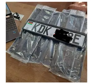 2 PCS Oblong/Rectangle Ntsa New Number Plate Holder
