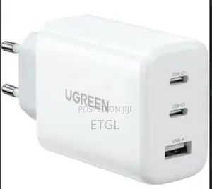.UGREEN USB-A+2*USB-C 65W Gan Tech Fast Charger - CD306