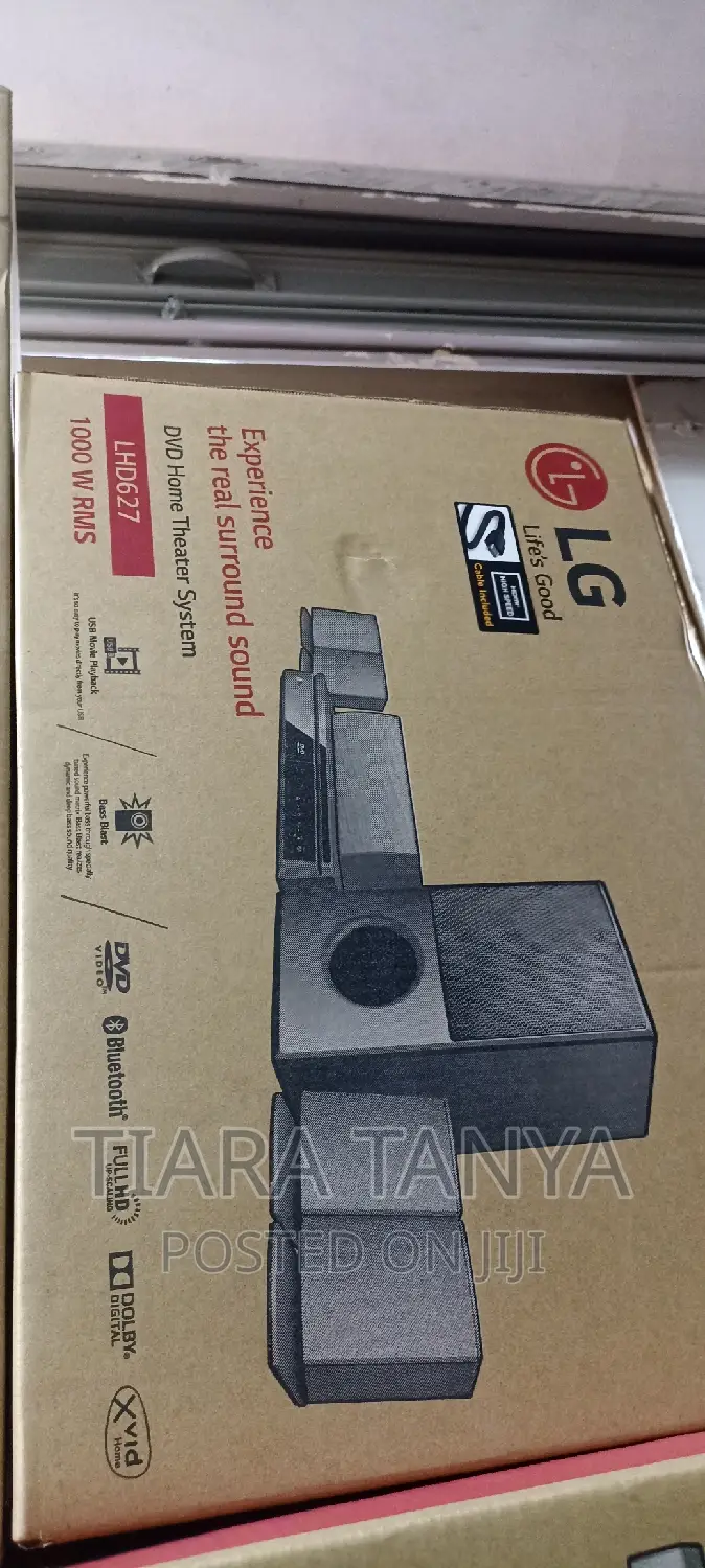 LG LHD627 1000W 5.1ch DVD Home Theater System