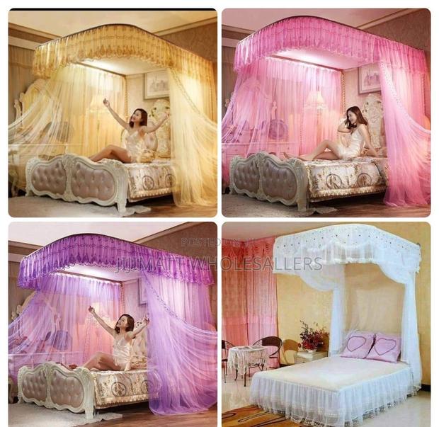 *Two Stand Mosquito Net With Sliding Rails - main view
