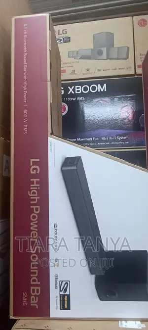LG 600W High Power Sound Bar Speaker SNH5