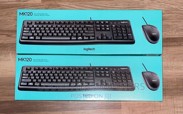 Logitech MK120 USB Keyboard and Mouse - main view