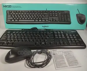 Logitech MK120 Wired Keyboard and Mouse Combo
