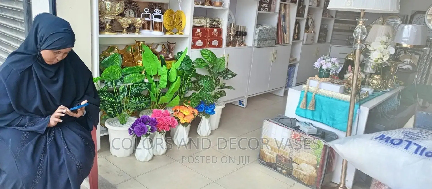 Artificial Plants and Vases