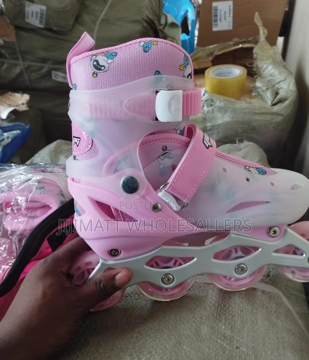 Pink Skating Shoes Available in All Sizes - main view