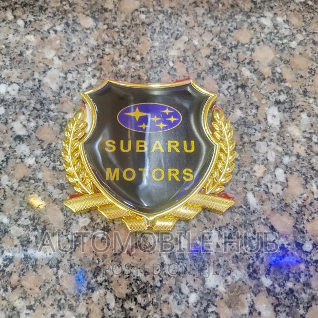 Heavy Duty Subaru Logo Sticker - main view