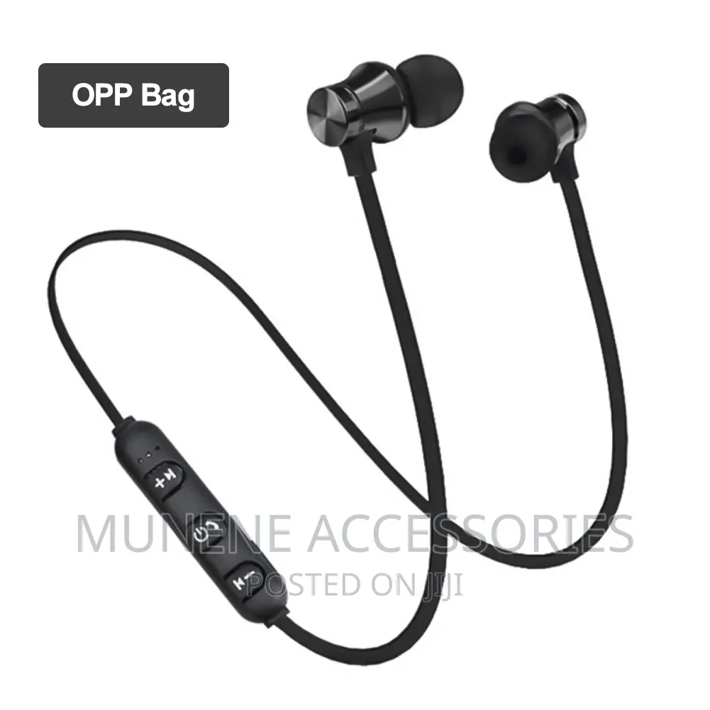 Neckband in-Ear Earphone Mic Wireless Noise Cancel Bluetooth