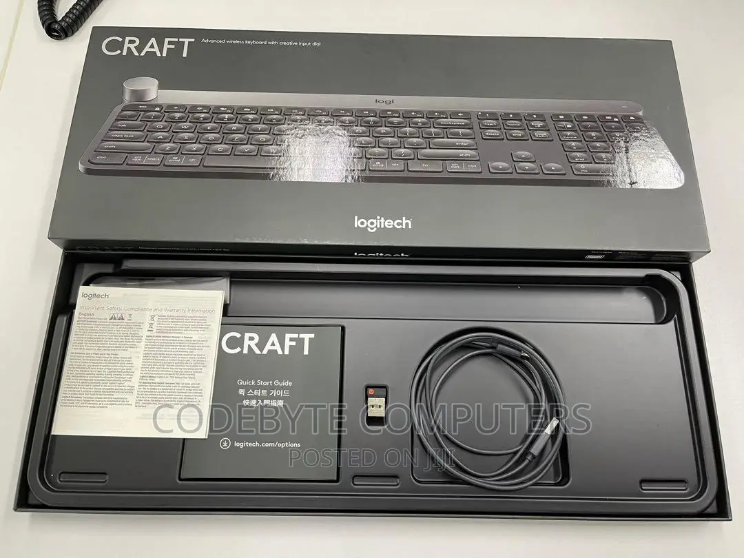 Logitech Craft Advanced Keyboard Keyboard With Creative Inpu