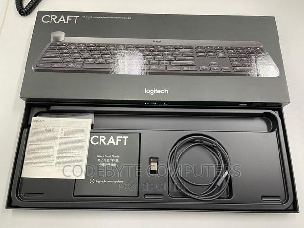 Logitech Craft Advanced Keyboard Keyboard With Creative Inpu - main view