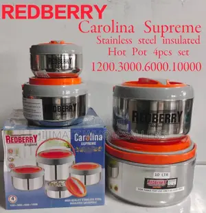 Hot Pot 4 PCS Carolina Insulated Hotpots Available