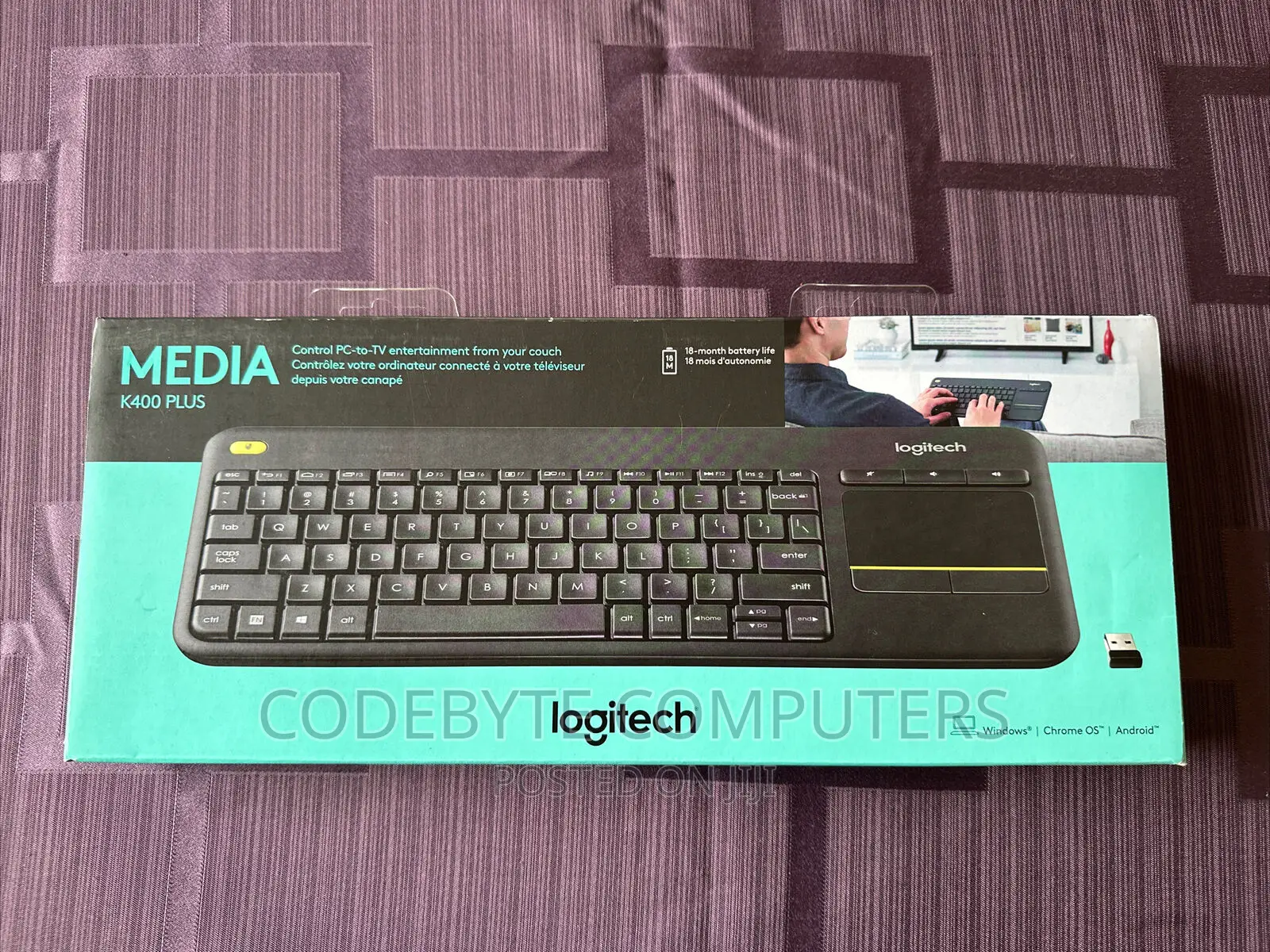 Logitech Plus Wireless Touch Keyboard