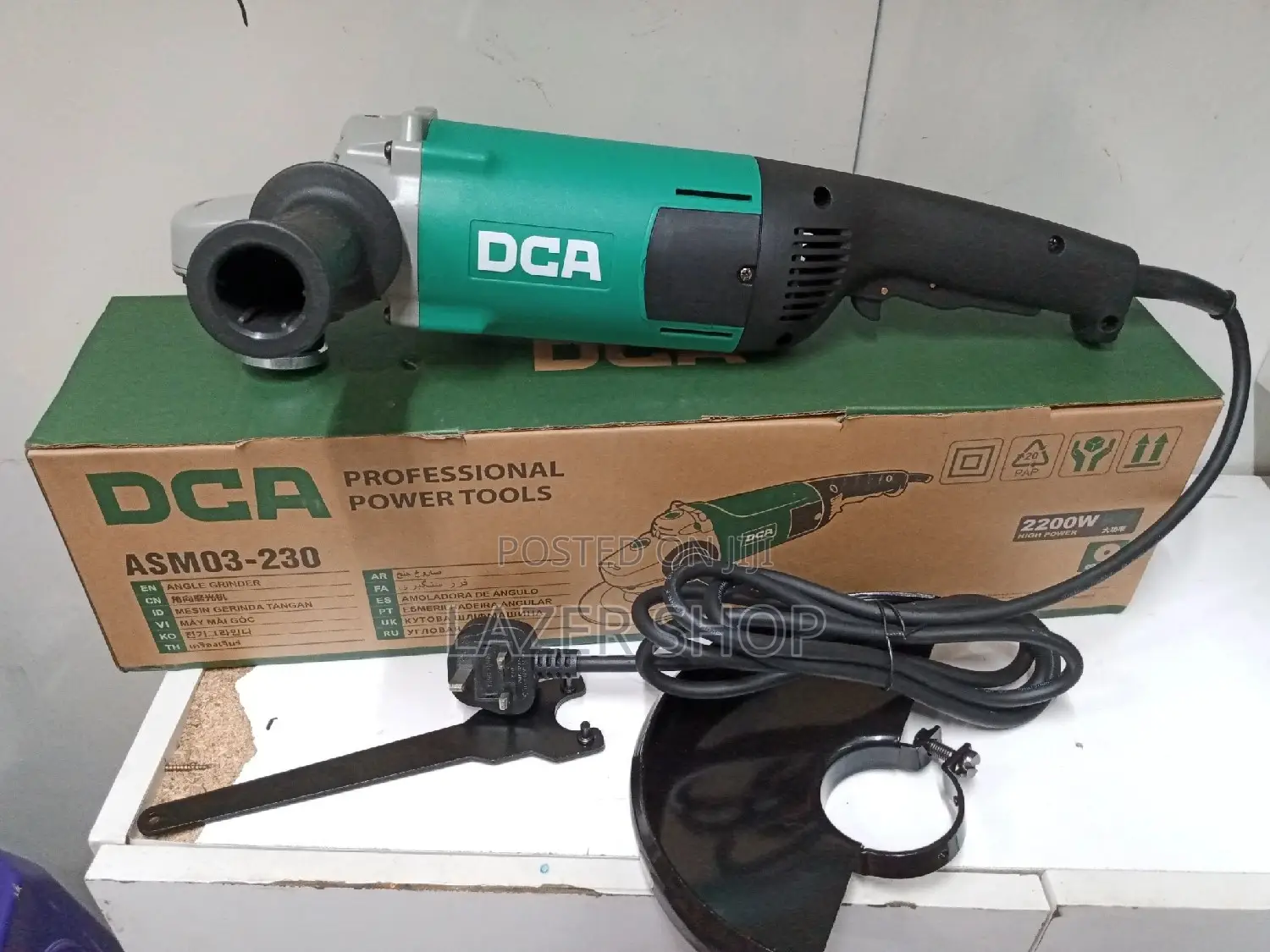 DCA 9" Angle Grinder