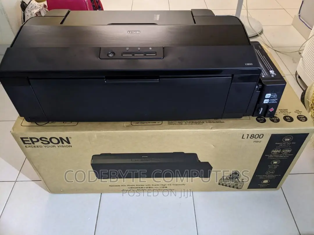 Epson L1800 A3+ Photo Printer, Print - USB Interface