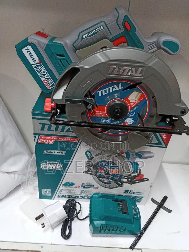 20v Lithium Ion Cordless Circular Saw - thumbnail 6