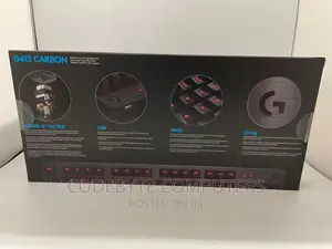 Logitech G413 Mechanical Gaming Keyboard - CARBON