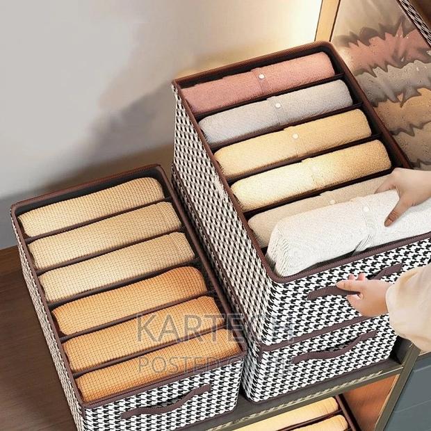 9 Grid Closet Clothes Organizer Storage Box - thumbnail 2