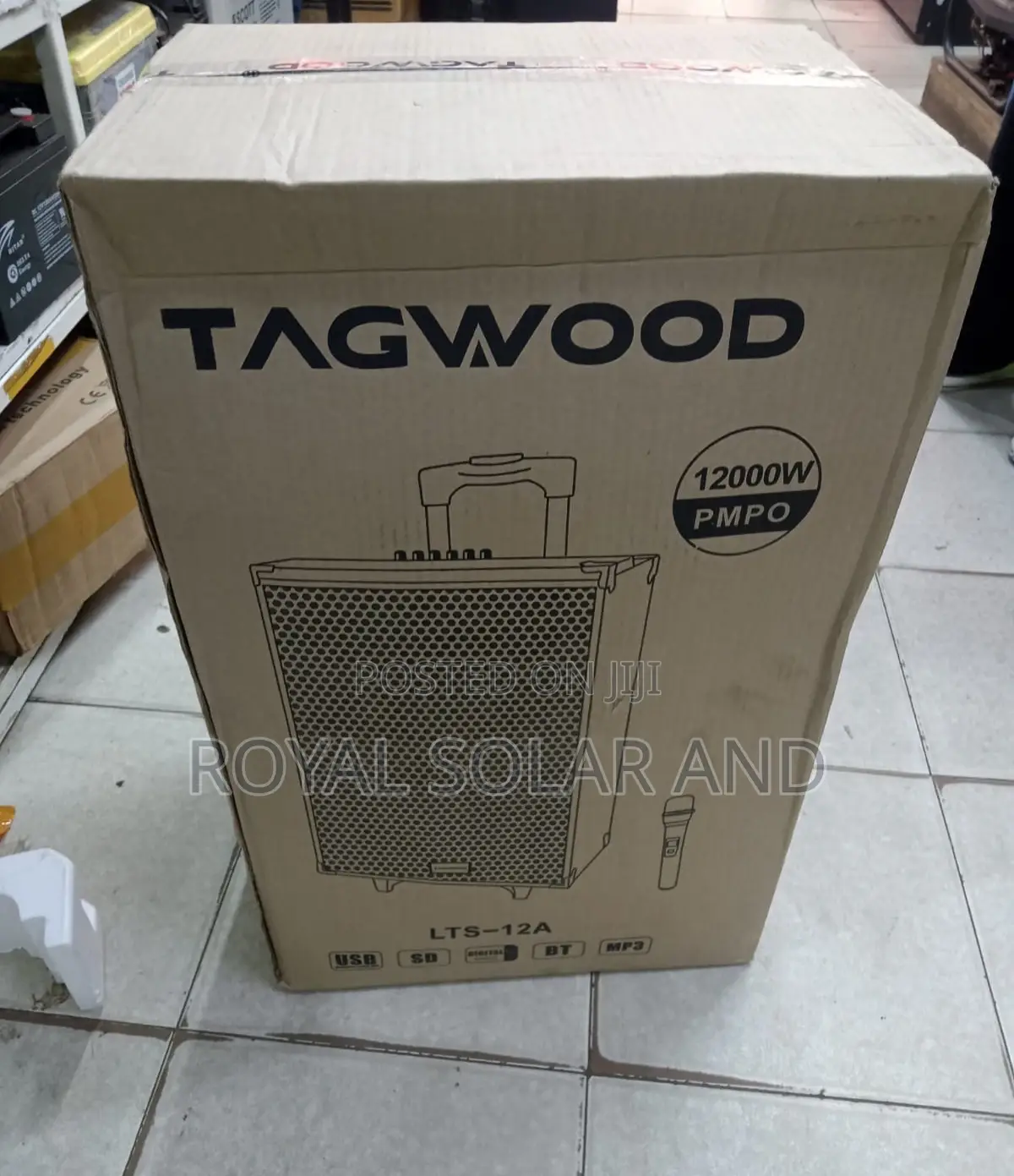 12 Inches Tagwood Powered Speaker