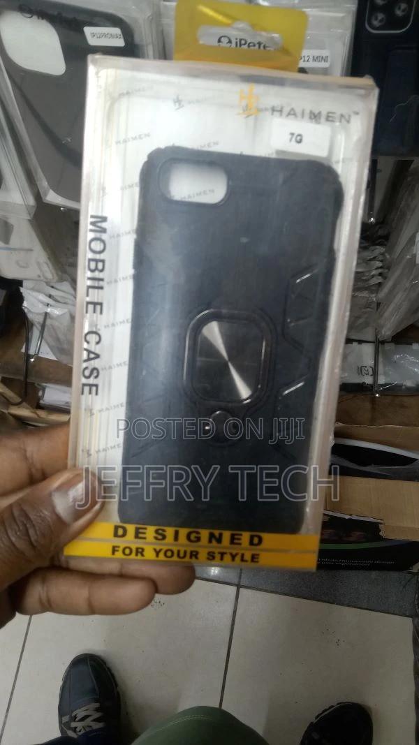 Bumper Case for iPhone 7G D5 Ring Holder Hybrid Heavy Duty - main view