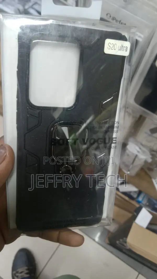 Samsung Galaxy S20 Ultra (6.9in) Tech Armor Ring Grip Case W