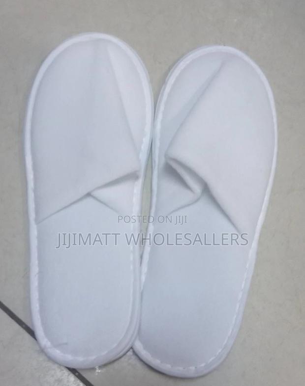 White Indoor Sandals Available - main view