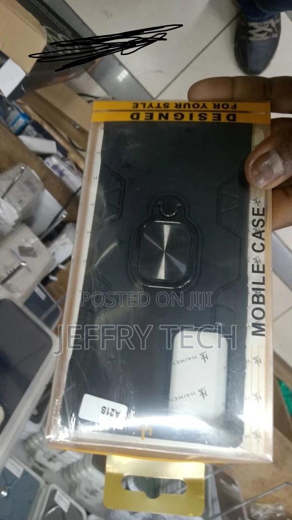 Ring Holder and in- Built Kickstand for Samsung Galaxy A21s - thumbnail 3