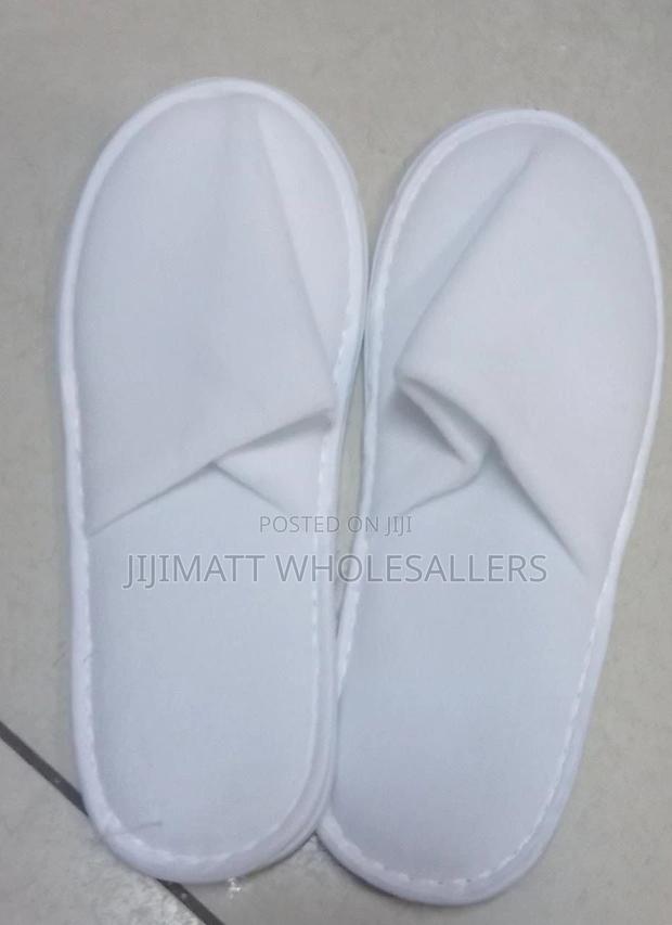 White Indoor Sandals Available - thumbnail 3