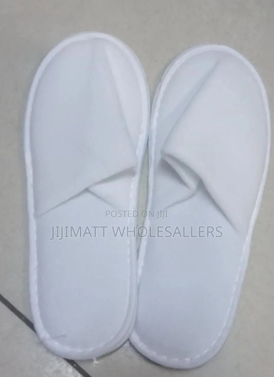 White Indoor Sandals Available