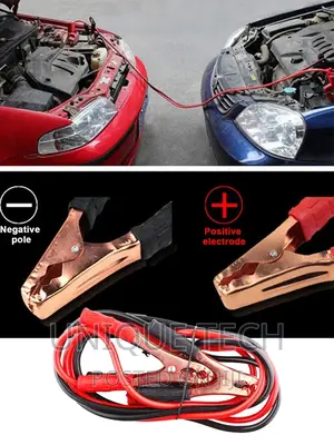 Car Jumper Cables - Black Red 500amp