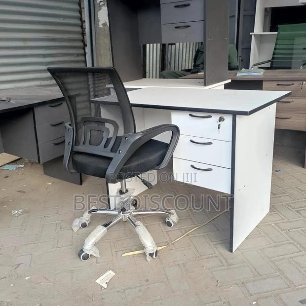 Office Desk and Chairs - main view