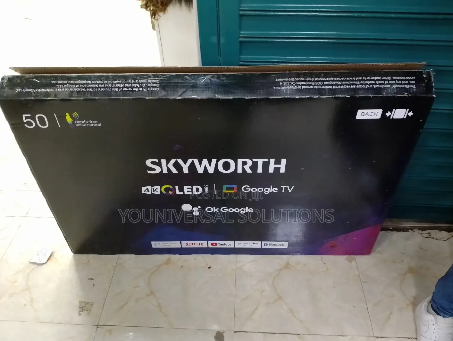 Skyworth 50' Qled Google Tv
