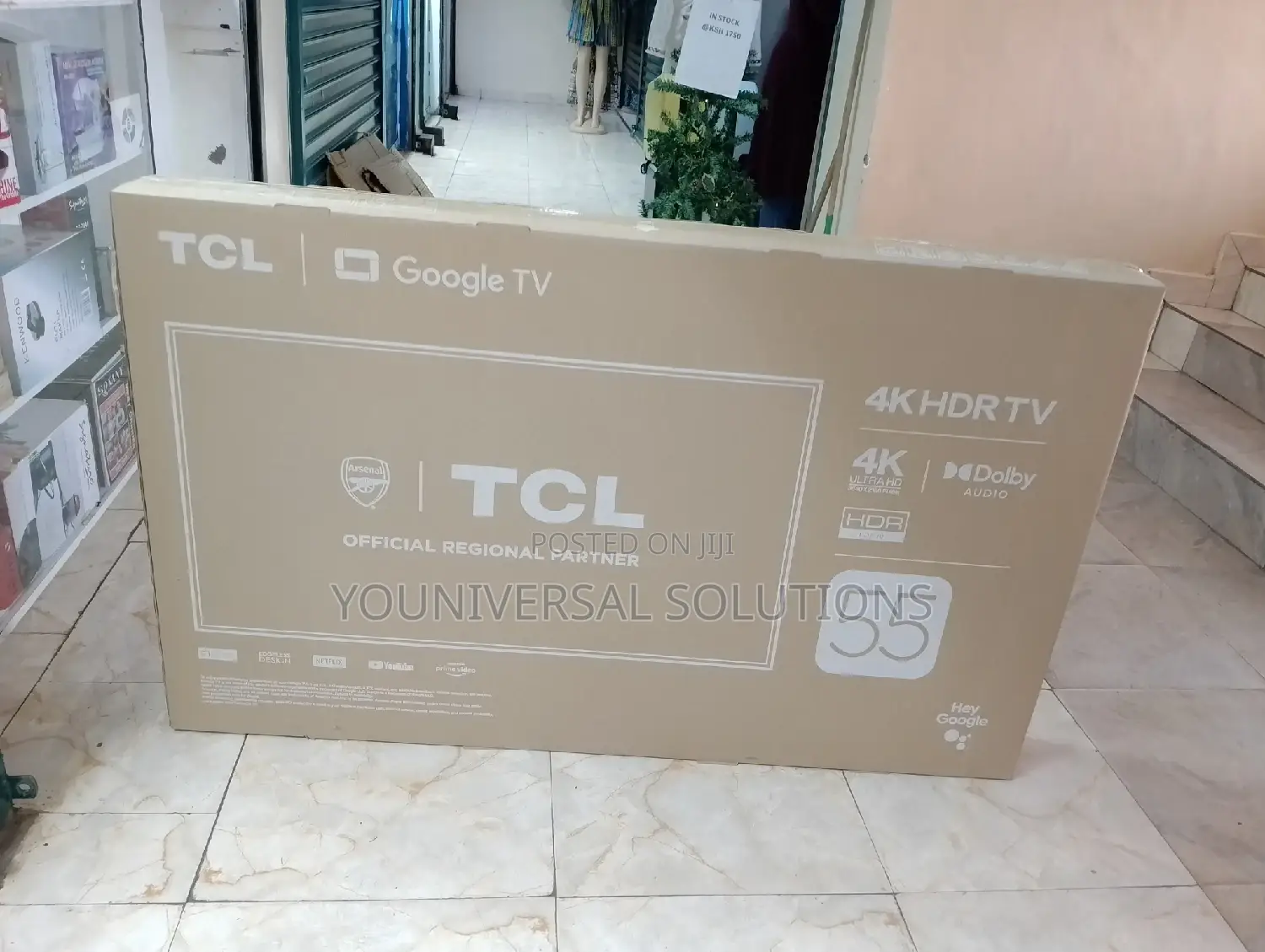 55' TCL Smart Tv Google