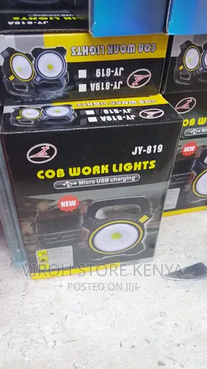 COB Work Light Rechargeable Lamp JY819