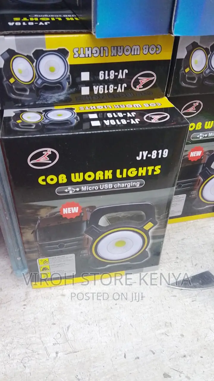 COB Work Light Rechargeable Lamp JY819