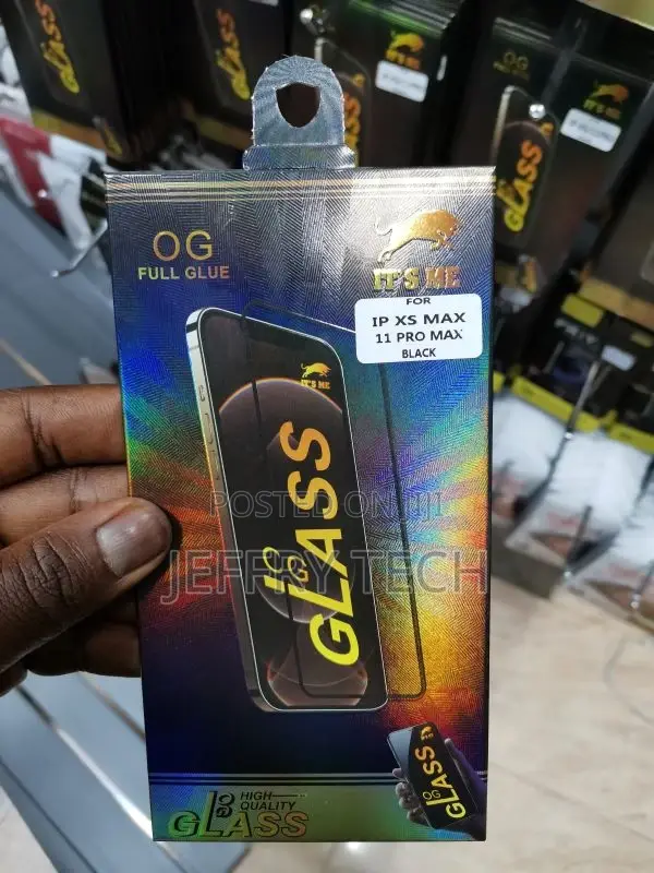 OG Tempered Glass Screen Protector iPhone XS Max / 11 Pro Ma