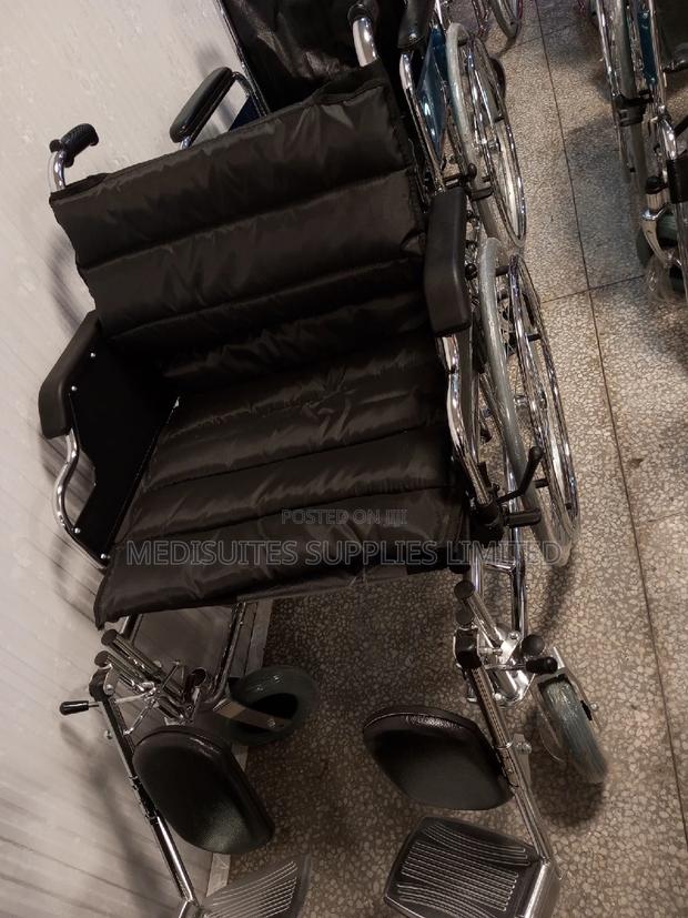 Extra Wide Standard Wheelchair "" - thumbnail 3