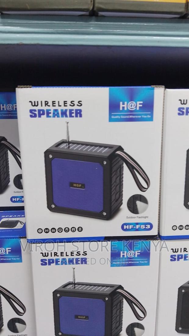 F53 Hifi BT Speaker Portable Radio With Solar and Torch