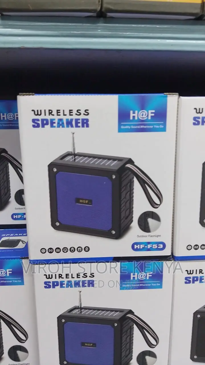 F53 Hifi BT Speaker Portable Radio With Solar and Torch