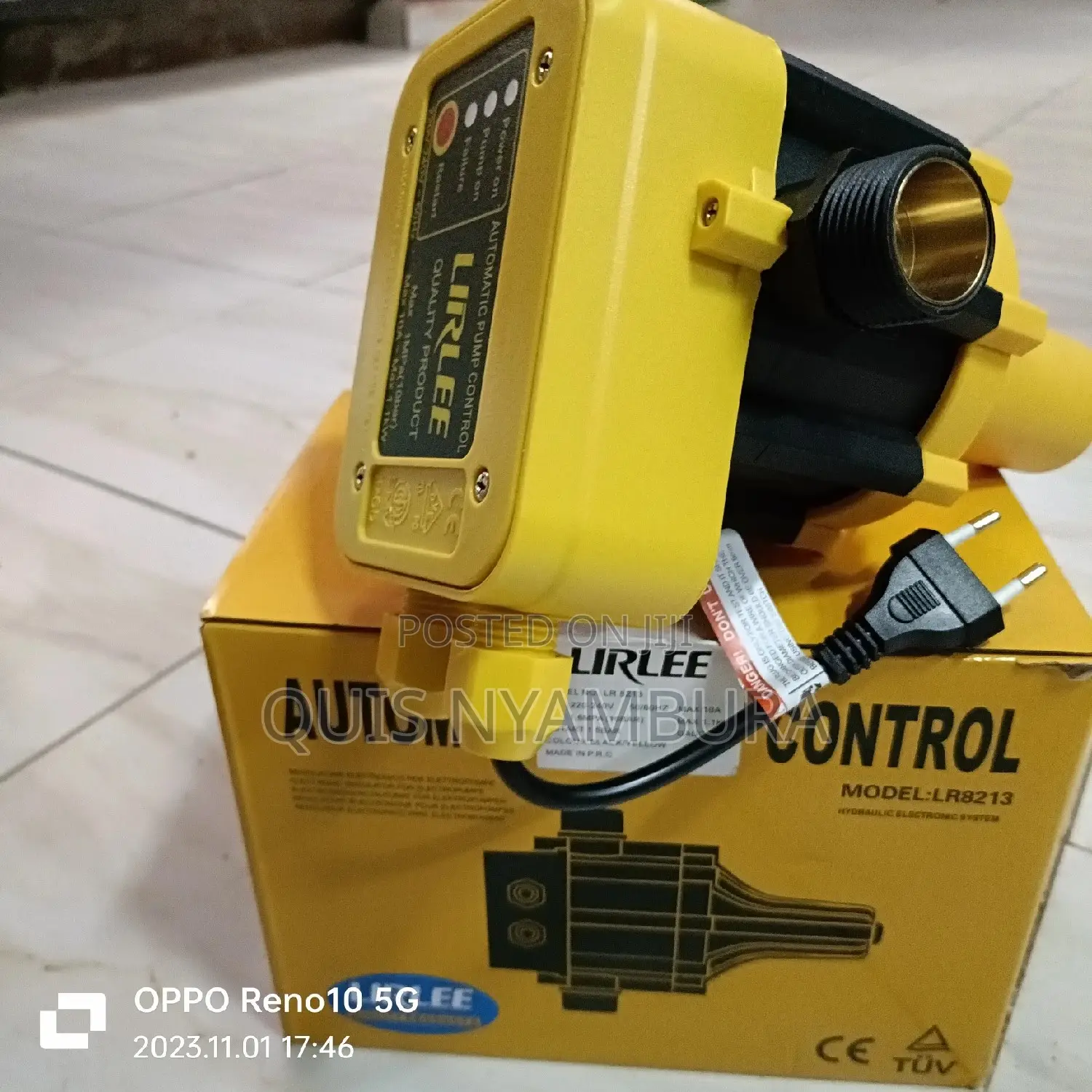 Automatic Pressure Water Control