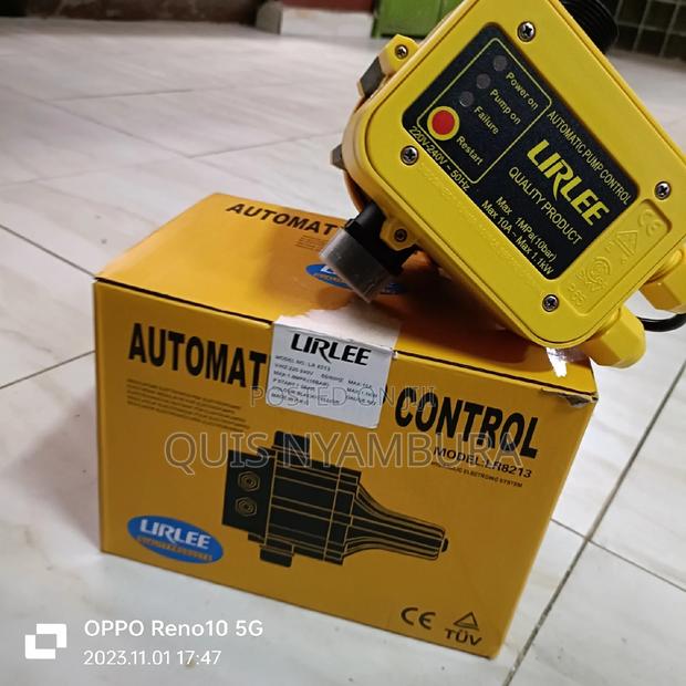 Automatic Pressure Water Control. - main view