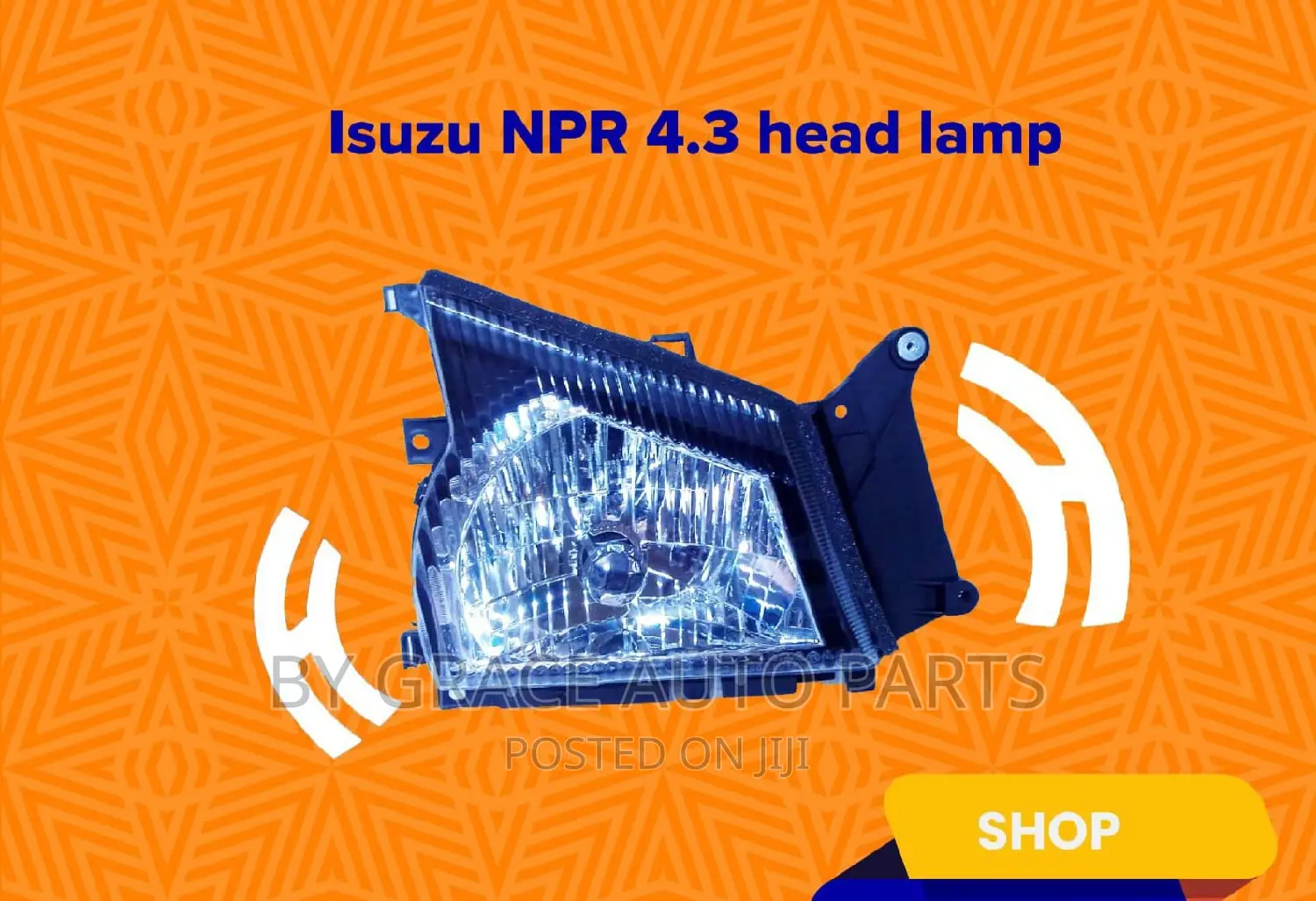 Headlamp Isuzu NPR