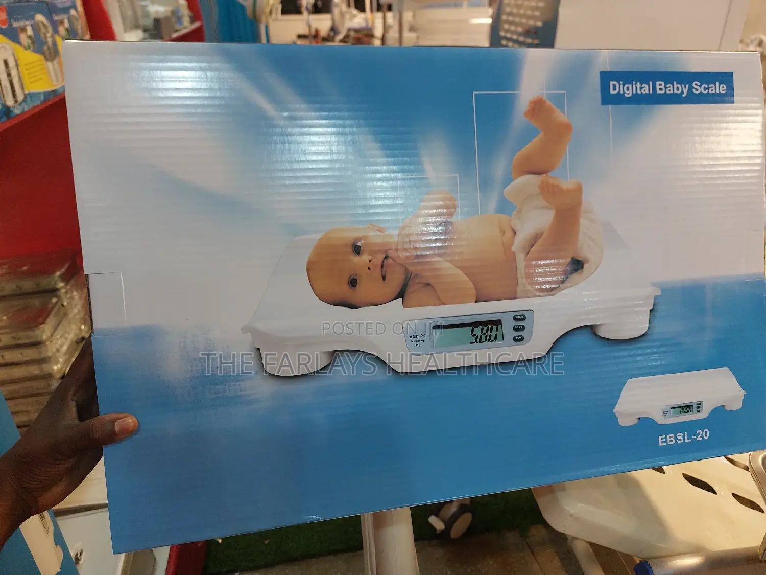 Digital Baby Scale. Max 20kg.