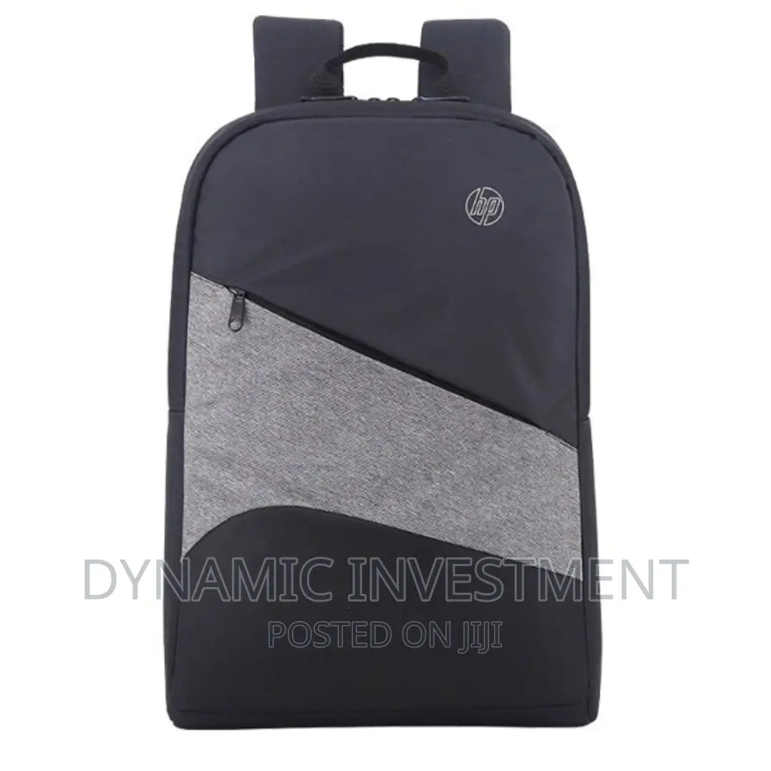 HP Grey Black Laptop Backpack Bag for Upto 15.6 Inch