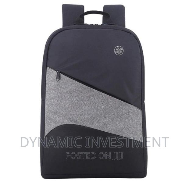 HP Grey Black Laptop Backpack Bag for Upto 15.6 Inch - main view
