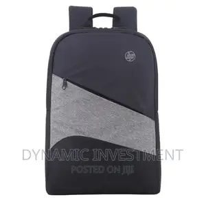 HP Grey Black Laptop Backpack Bag for Upto 15.6 Inch