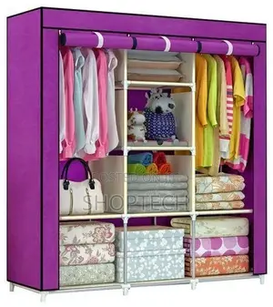 Metallic 3 Column Wardrobe