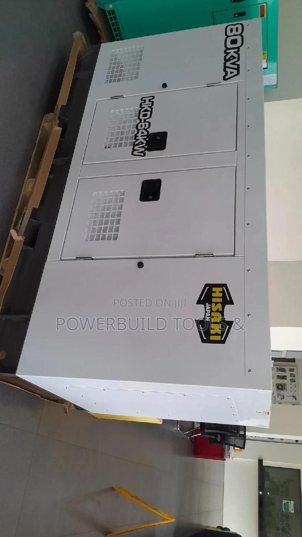 80kva Hisaki Super Silent Generator