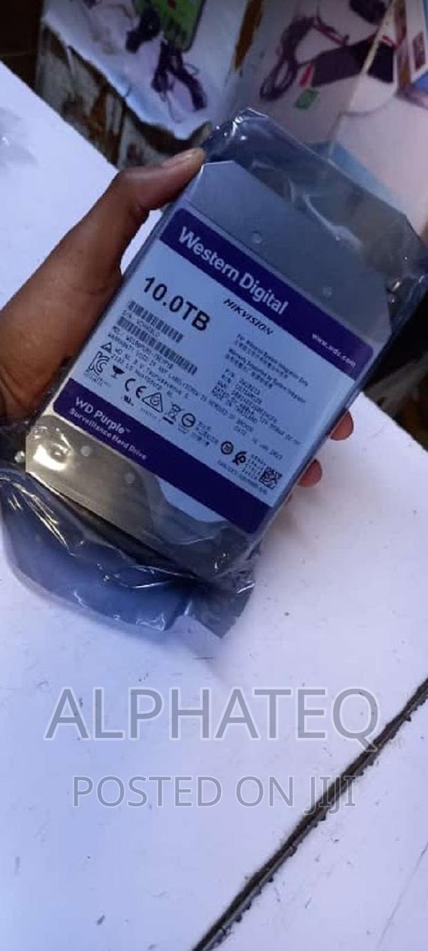 WD Purple Surveillance Hard Drive – 10TB 7200 RPM