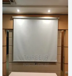 Well Installed Projection Screens Available Brand New